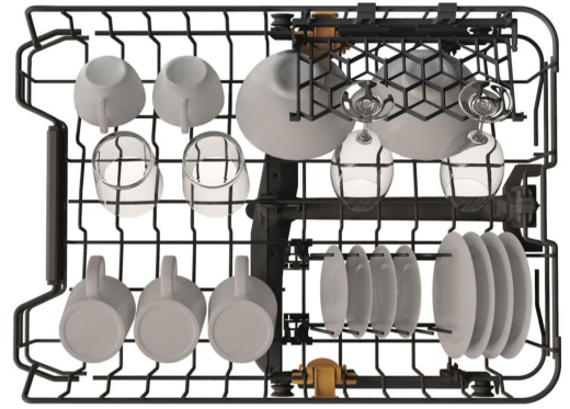 Вбудована посудомийна машина Whirlpool WH4ID10CS60 - 9