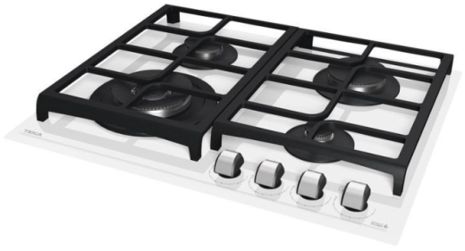 Газова варильна поверхня Teka GZC 64321 XBN White (112570049) - 4