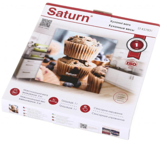 Весы кухонные электронные Saturn ST-KS7831 - 3
