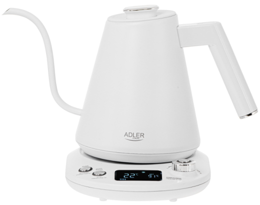 Электрочайник ADLER AD 1349 White - 1