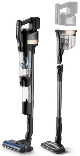 Вертикальний + ручний пилосос (2в1) Philips 9000 Series AquaTrio XW9463/11 - 1