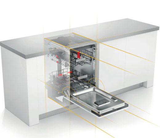Вбудована посудомийна машина Whirlpool WSIO 3T125 6PE X - 4