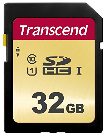 Карта памяти Transcend 32 GB SDHC UHS-I 500S TS32GSDC500S - 1
