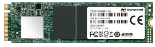 SSD накопичувач Transcend MTE110S 256GB M.2 2280 PCIe 3.0 x4 3D NAND TLC (TS256GMTE110S) - 1