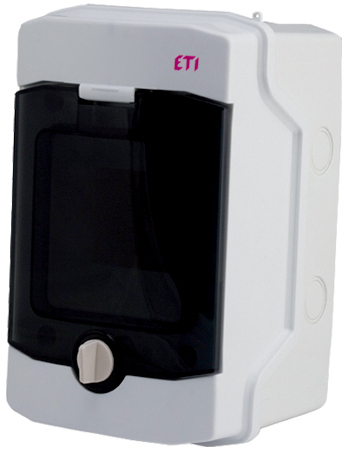 Щит навісний ETI Щит зовнішній 4 мод. ECH-4G IP65 (1101060) - 1