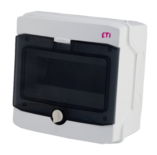Щит навесной ETI Щит наружный 8 мод. ECH-8G IP65 (1101061) - 1