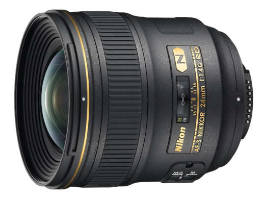 Ширококутний об'єктив Nikon AF-S Nikkor 24mm f/1,4 G ED (JAA131DA) - 1