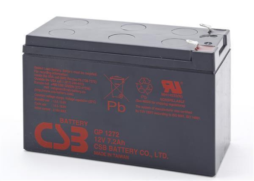 Аккумуляторная батарея CSB 12V 7.2Ah GP1272F2 - 1