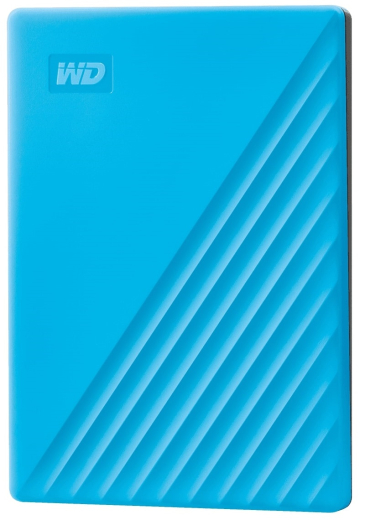 Жесткий диск WD My Passport 4 TB Blue (WDBPKJ0040BBL-WESN) - 1