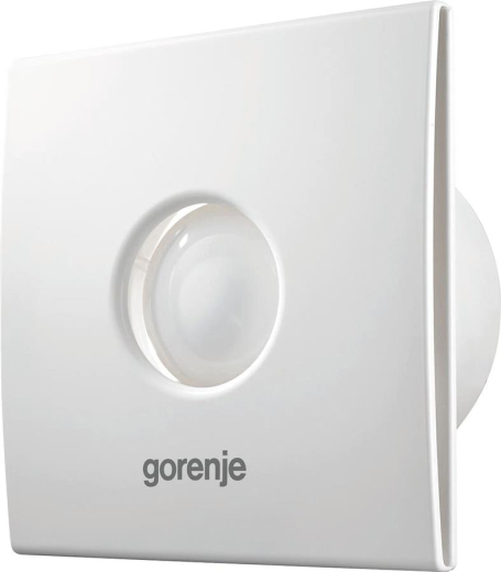 Вытяжной вентилятор Gorenje BVX100WS, 15 Вт, 70м3/ч, 2400 об./мин, белый - 1
