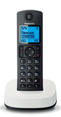 Радиотелефон DECT Panasonic KX-TGC310UC2 Black-White - 1