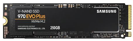 SSD накопитель Samsung 970 Evo Plus 250GB M.2 PCIe 3.0 x4 V-NAND MLC (MZ-V7S250BW) - 1