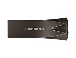 Флешка Samsung 256 GB Bar Plus Titan USB 3.1 Gray (MUF-256BE4/APC) - 1