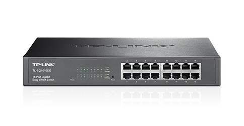 Коммутатор управляемый уровня 2 TP-Link TL-SG1016DE - 1