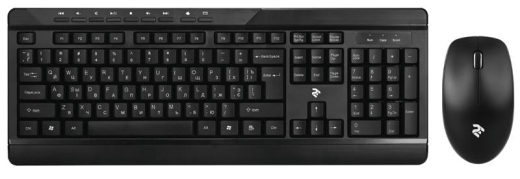 Комплект (клавіатура + миша) 2E MF410 (2E-MK410MWB) - 1