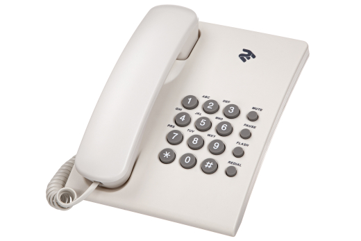 Дротовий телефон 2E AP-210 Beige White - 1