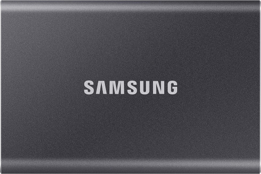 SSD накопитель Samsung T7 1 TB Titan Gray (MU-PC1T0T/WW) - 1