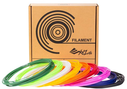Набір нитки 1.75мм PCL XYZprinting для ручки 3D Cool, 9 кольорів (8MX9) 346г - 1