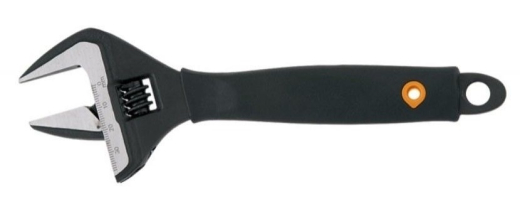 Ключ NEO разводной 150 мм, 0-34мм,  прорезиненная рукоятка - 1