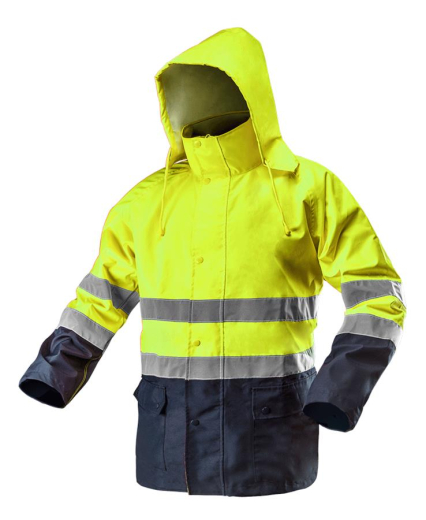 Робоча куртка NEO підвищеної видимості, Oxford 300D, жовта, р.XL - 1