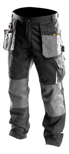 Штани робочі Neo, розмір L/54, посилення з тканини Oxford, посилені кишені, потрійні шви - 1