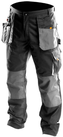 Штани робочі Neo, розмір M/50, посилення з тканини Oxford, посилені кишені, потрійні шви - 1