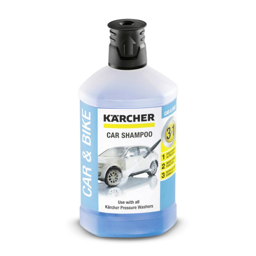 Средство Karcher моющее для автомобилей (автошампунь), 3-в-1, Plug-n-Clean, 1л (6.295-750.0) - 1
