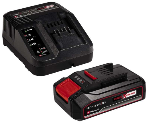 Набір акумулятор + зарядний пристрій Einhell Starter Kit 18V 1x2.5Ah, PXC (4512097) - 1