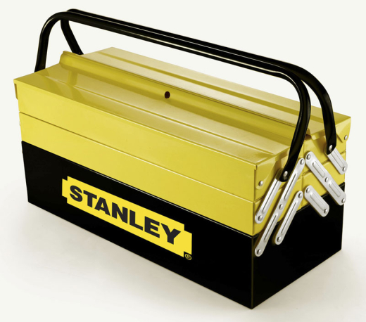Ящик Stanley металический 5 секций - 1