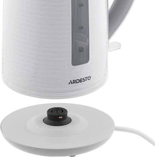 Электрочайник Ardesto EKL-F17WG белый + серый - 4