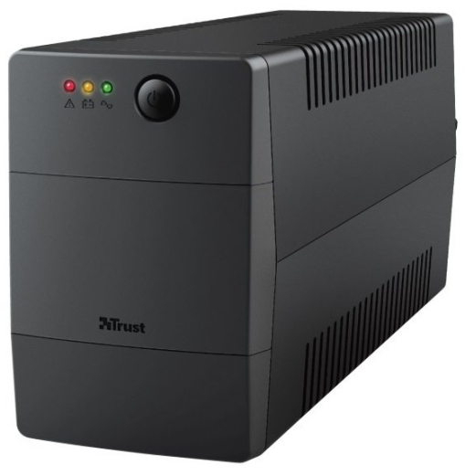 ИБП Trust Paxxon 800VA UPS with 2 standard wall power outlets BLACK - 1