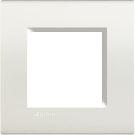 Bticino LivingLight Рамка прямокутна, 1 пост, колір Білий - 1