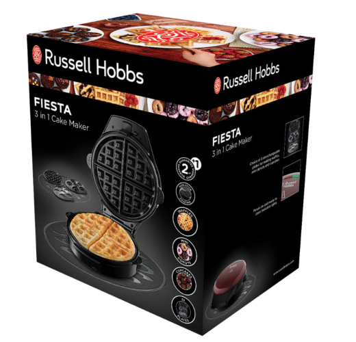 Вафельниця-кексниця Russell Hobbs 24620-56 Fiesta - 6