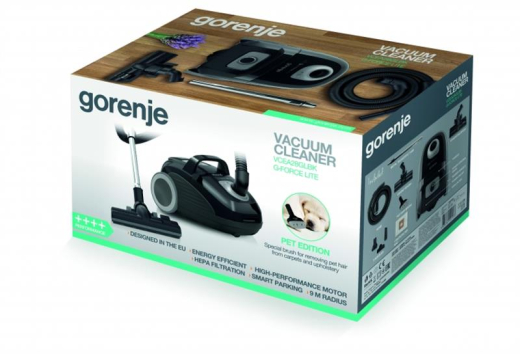 Пилосос з мішком Gorenje VCEA28GLBK - 5