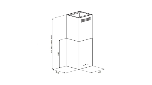 Витяжка VDB CUBE W White - 5