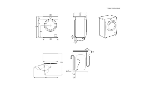 Пральна машина ELECTROLUX EW6S426BP - 5
