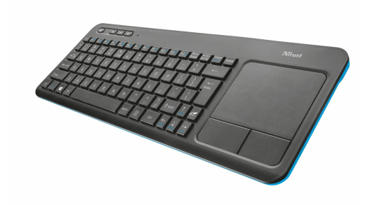 Klawiatura TRUST Veza Wireless Touchpad Keyboard - 1