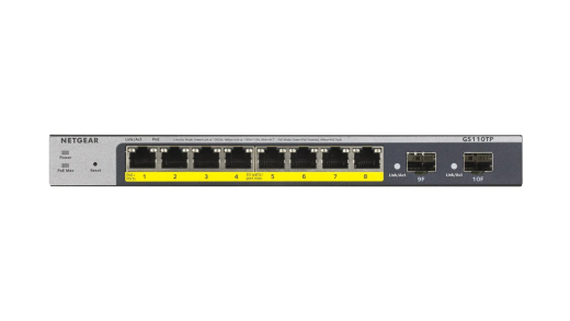 Коммутатор Smart Netgear GS110TPv3 (GS110TP-300EUS) - 3