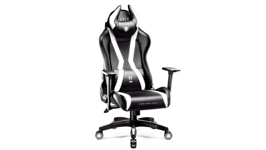 Геймерське крісло DIABLO X-Horn 2.0 (Kings Size) чорно-біле - 1