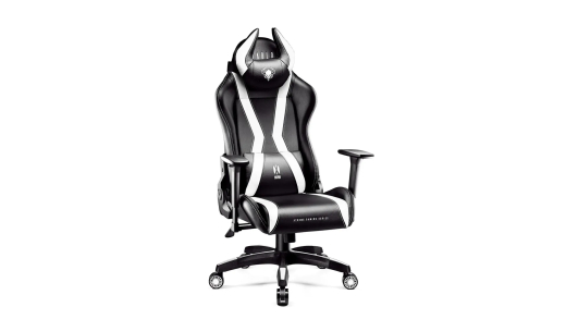 Геймерское кресло DIABLO X-Horn 2.0 (Normal Size) черно-белое - 1
