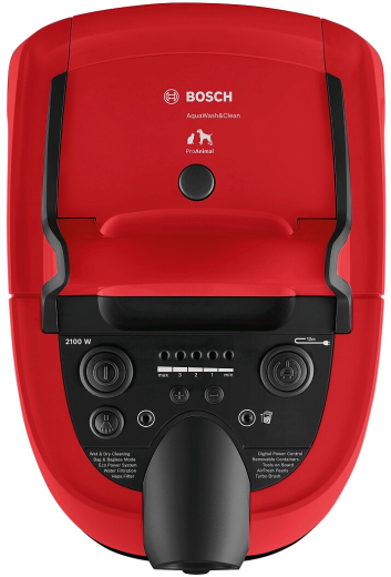 Пилосос миючий з аквафільтром Bosch Serie 4 BWD421PET - 4