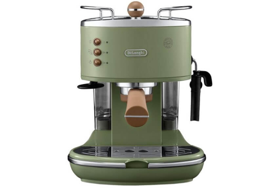 Рожковая кофеварка эспрессо Delonghi Icona Vintage ECOV 311.GR - 1