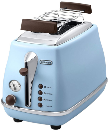 Тостер DeLonghi CTOV 2103 AZ Icona Vintage - 1