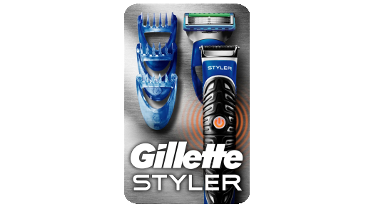 Тример для бороди та вусів Gillette Fusion ProGlide Styler - 1