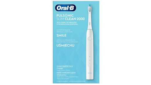 Електрична зубна щітка ORAL-B Pulsonic Slim Clean 2000 біла - 1
