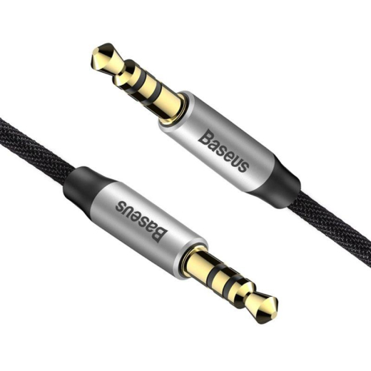 Аудио Baseus Yiven 3.5mm 1m Silver/Black (CAM30-BS1) - 2