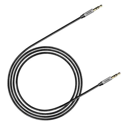 Аудио Baseus Yiven 3.5mm 1m Silver/Black (CAM30-BS1) - 3