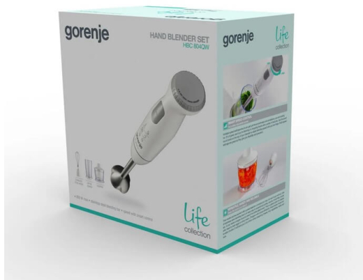 Занурювальний блендер Gorenje HBC804QW - 5