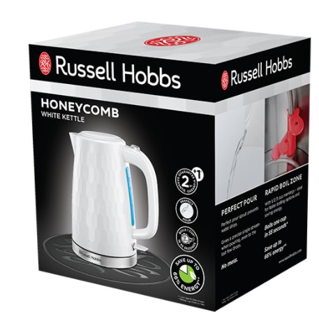 Электрочайник Russell Hobbs 26050-70 Honeycomb White - 6