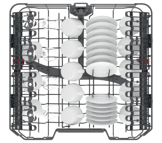 Посудомийна машина Whirlpool WFC3C33PFX - 9